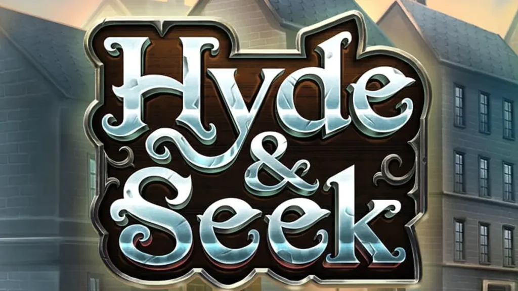 Tampilan layar permainan slot Hyde & Seek dengan tema Halloween yang ceria